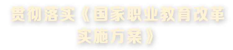 貫徹落實(shí)《國家職業(yè)教育改革實(shí)施方案》