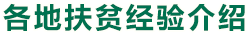 各地扶貧經(jīng)驗介紹